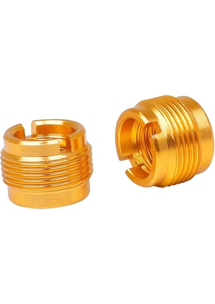 2 Adet Mikrofon Standı Adaptörü Li Ten Dönüştürücü Vida Pratik Kullanım Için Hafif ve Kompakt Tasarım