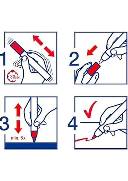4085 Tebeşir Kalemi - Beyaz - 2 Tebeşir Kalemi - 1-2 mm Yuvarlak Uçlu modelleri