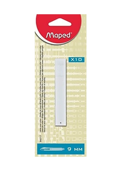 Ofis ve Kırtasiye 640717 Yedek Bıçak Gümüş, 9 mm indirimleri