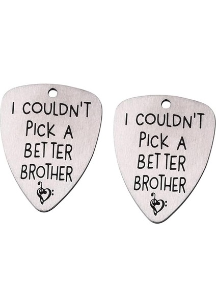 2 Adet Gitar Penası Akustik Pena Titanyum Çelik Pena Seti Gitar Penası Şarapnel