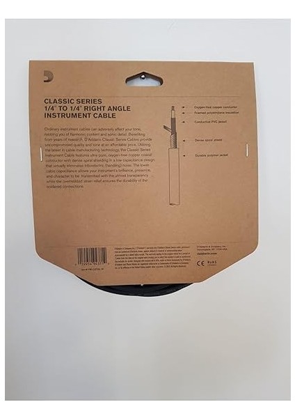 PWCGTRA20 Gitar Kablo 20 Inch Cable Right Angle Gitar Kablo 20 Ft (6.10M) Cable Rıght A fiyatları