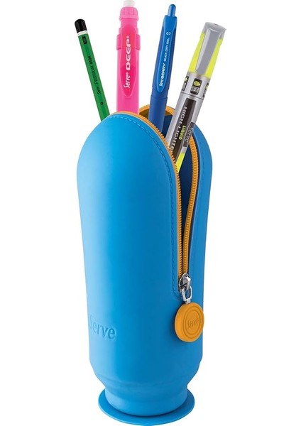 Hoop Kalem Çantaşi Fosforlu Mavi fırsatları