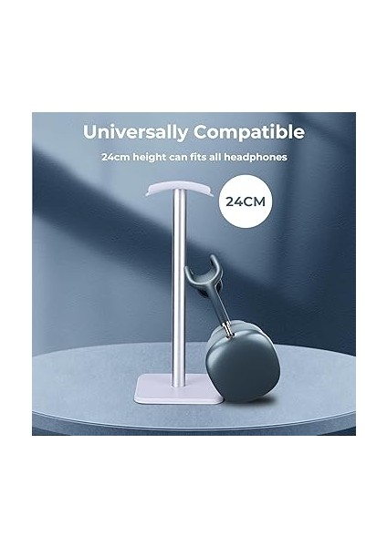 Kulaklık Tutucu [ağırlıklı Ayak ve Yüksek Yükseklik] Kulaklık Tutucu, Tüm Oyun Kulaklıkları/masaüstü Kulaklıkları Için Evrensel Kulaklık Standı modelleri