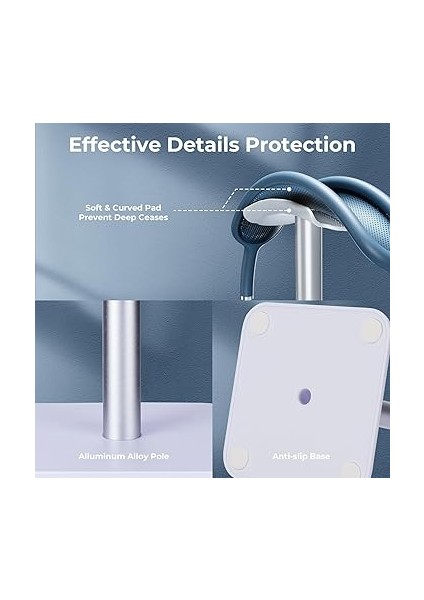 Kulaklık Tutucu [ağırlıklı Ayak ve Yüksek Yükseklik] Kulaklık Tutucu, Tüm Oyun Kulaklıkları/masaüstü Kulaklıkları Için Evrensel Kulaklık Standı fırsatları