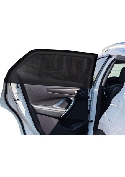 Güneşlik Perde Araba Yan Cam Perdesi Önleyici Araç Içi Güneşliği Için Güneş Sinekliği Arka Koltuk Örtü Koruyucu (2)