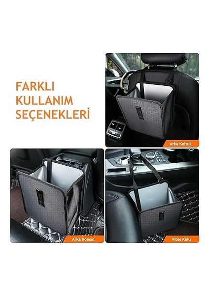 Çöp Kutusu, Oto Cöp Kovası, Atık Torbası, Su Geçirmez Kumaş Organizatör, Araba Çöp Torbası, Katlanabilir, Çok Amaçlı Seyahat Çantası fiyatları