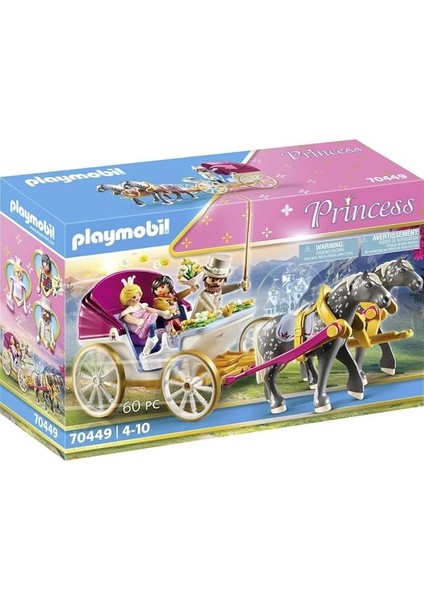 70449 At Arabalı Prenses, Prensler ve Prensesler Için Büyülü Dünya, Eğlenceli, Yaratıcı Rol Yapma, Oyun Seti, 4 Yaş ve Üzeri Çocuklar Için Uygundur
