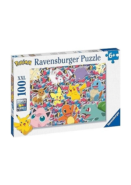 Çocuk Yapbozu 13338 - Savaşmaya Hazır! - 100 Parça Xxl Pokemon Puzzle, 6 Yaşından Büyük Çocuklar Için, Pokemon Hediyeleri fırsatları