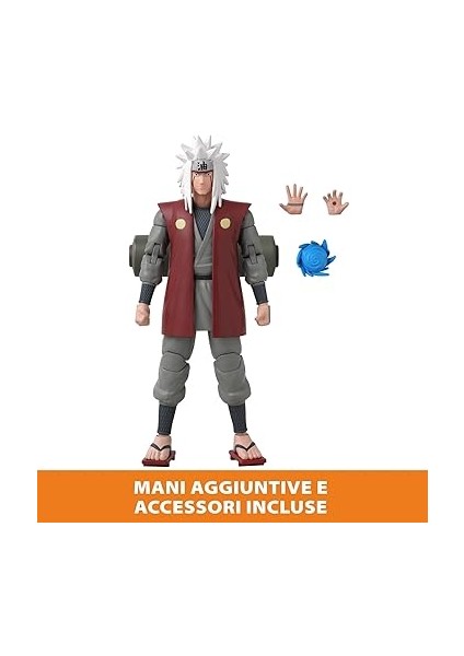 16 cm Jiraiya Poz Verilebilir Figür, Anime Heroes Naruto Serisi indirimleri