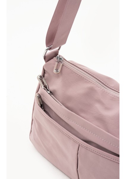 Sanmorris Glc Kadın 4009 Suya Dayanıklı Paraşüt Kumaş 5 Gözlü Siyah Renkli Çapraz Askılı El ve Omuz Çantası indirimleri