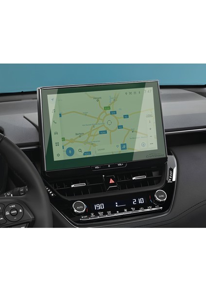 Toyota Corolla Cross (2022-2025) Uyumlu 10.5" Multimedya 9h Nano Ekran Koruyucu fiyatları
