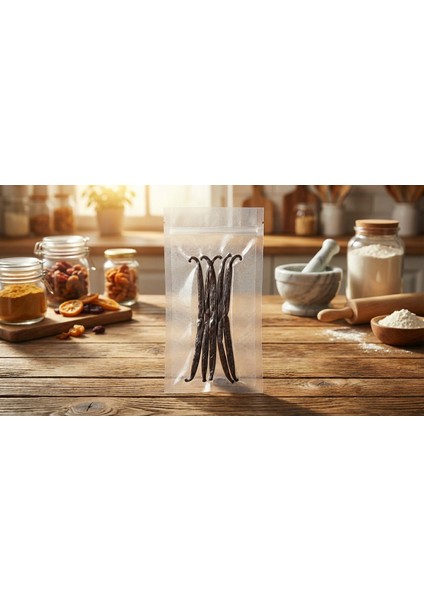 Madagaskar Bourbon Çubuk Vanilya ( 17CM - 18 cm ) modelleri