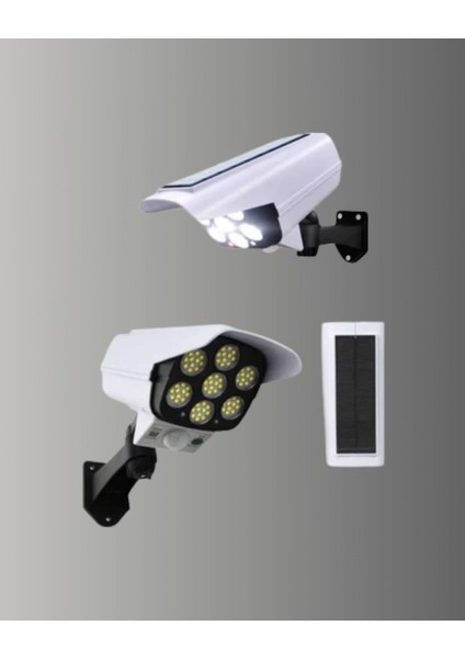 3 Modlu Güneş Paneli Aydınlatmalı Dış Mekan Güvenlik Işığı – IP65 Su Geçirmez, Pır Sensörlü fırsatları