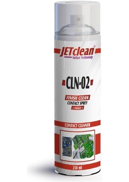 Jetclean Cln-02 250 ml Kontak Yağsız Sprey