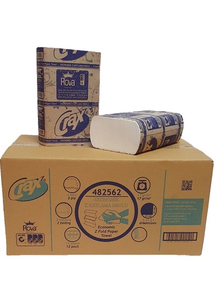 Z Katlama Havlu Peçete (120’LI) 12 Adet