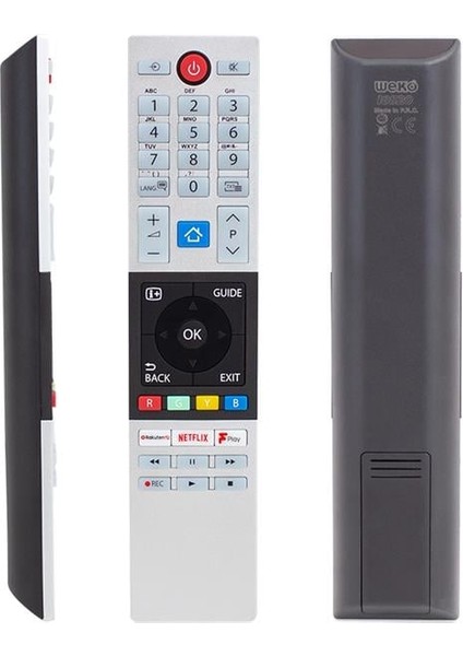 CT-8533 Netflix-Play-Rakuten Tv Tuşlu Lcd-Led Tv Kumanda