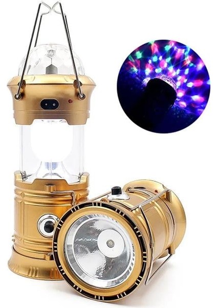 SX-6805 Renkli Şarjlı Kamp Lambası