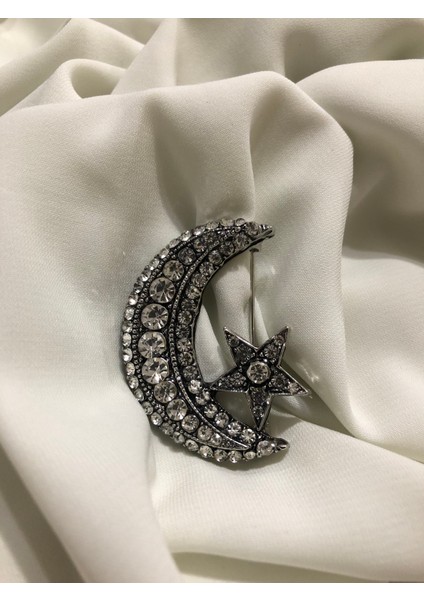 Ay Yıldız Broş - Hilal Yıldız Broş - Türk Bayrağı Broş modelleri