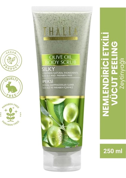 Nemlendirici Etkili Zeytinyağlı Vücut Peelingi 250 ml