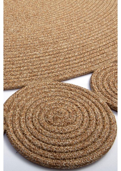 Reygon Ege 7 Hasır Daire Dekoratif El Örgüsü Kilim Yolluk Halı modelleri