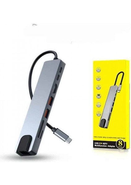 Çevirici Dönüştürücü Adaptör Macbook 3 In 1 Type-C To Hdmı USB 3.0 indirimleri