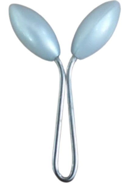 Eşarp Klipsi Başak Beyaz 1 Adet