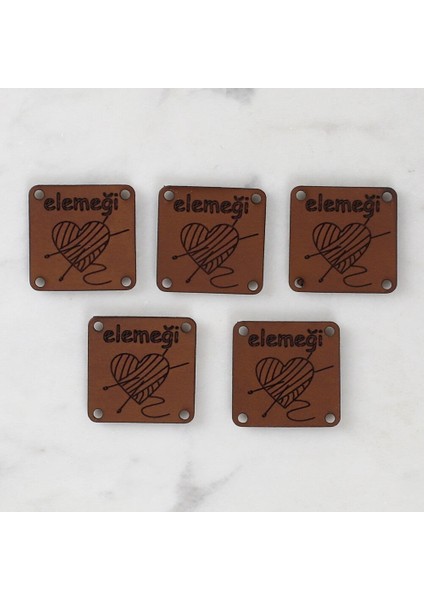 Crafts Elemeği Deri Arma 5 Adet - 1566