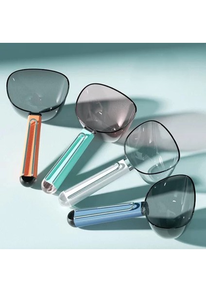 Klipsli Ölçekli Kedi Köpek Mama Küreği