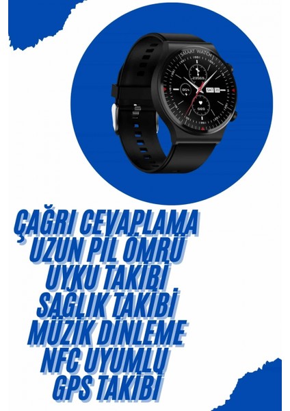 Ieg® Akıllı Saat Yeni Nesil Üç Kordonlu Nabız Ölçer Çağrı Cevaplama fiyatları