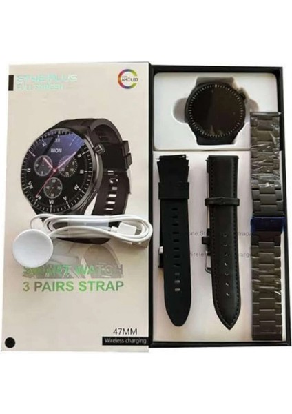 Ieg® Akıllı Saat Yeni Nesil Üç Kordonlu Nabız Ölçer Çağrı Cevaplama modelleri