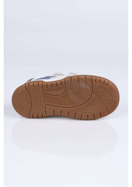 040 Hakiki Deri Spor Ayakkabı B. Beyaz-Turuncu - 22 modelleri