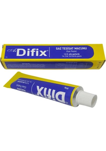 Difix Doğalgaz Tesisat Macunu (Gas Paste) modelleri