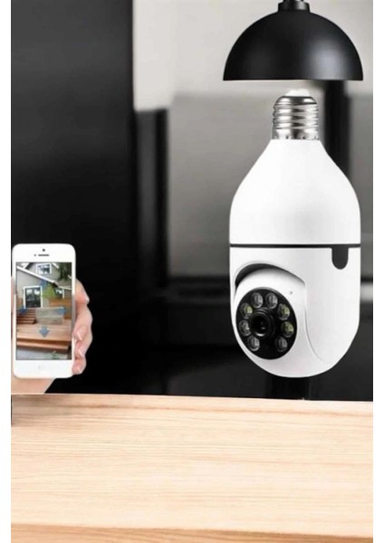 Ieg® Güvenlik Kamerası Wifi Kamera Duylu Ev Kamerası Wifi Bağlantılı Dönebilen modelleri
