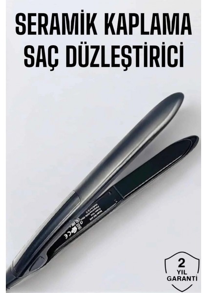 Ieg Saç Düzleştirici LED Ekranlı Isı Ayarlı Seramik Kaplama Profesyonel