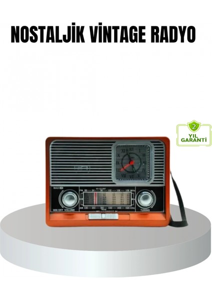 Ieg® Vintage Radyo – Nostaljik Tasarım ve Modern Teknoloji Bir Arada