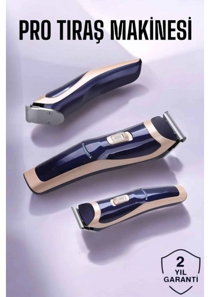 Ieg Profesyonel Şarjlı Saç ve Sakal Traş Makinesi Kolay Kullanım