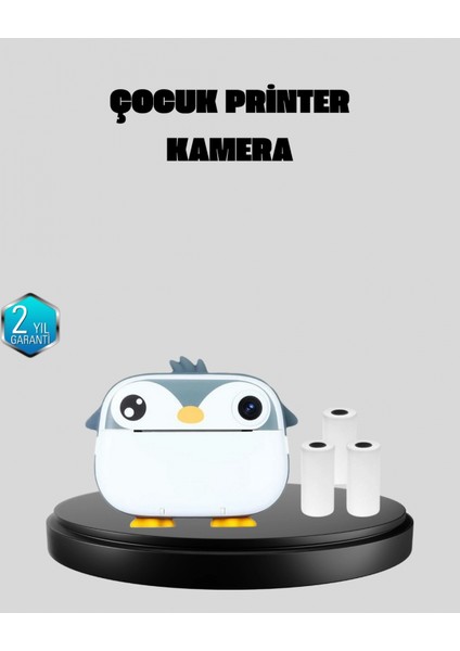 İEG® Mini Çocuk Kamera Anında Baskı Özellikli HD Video Termal Yazıcılı