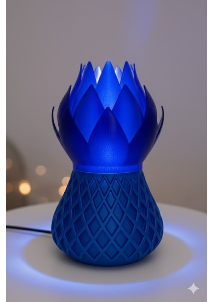 Modern Dekoratif Masa Üstü Gece Lambası. Hediyelik, Abajur, Çocuk-Yatak Odası, Salon, Mutfak.