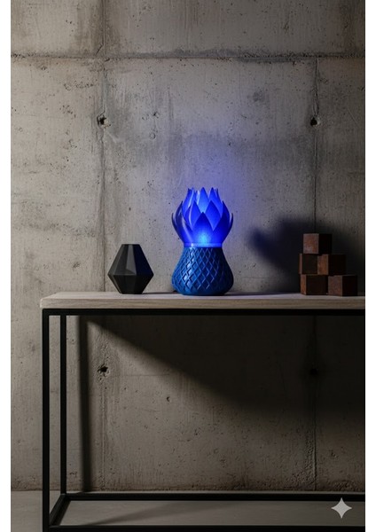 Modern Dekoratif Masa Üstü Gece Lambası. Hediyelik, Abajur, Çocuk-Yatak Odası, Salon, Mutfak.