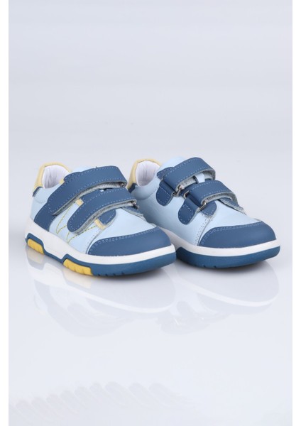 040 Hakiki Deri Spor Ayakkabı B. Mavi - 23 modelleri