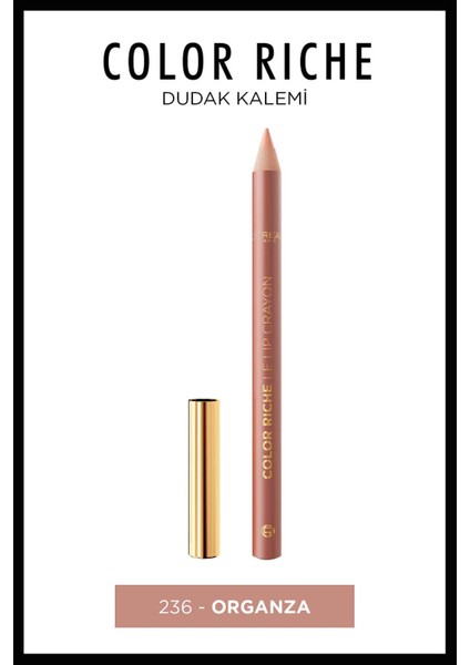 Color Riche Dudak Kalemi - 236 Organza