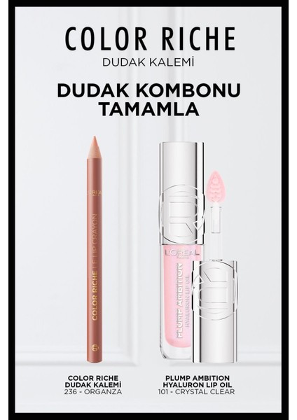 Color Riche Dudak Kalemi - 236 Organza modelleri