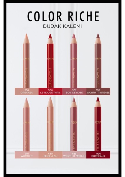 Color Riche Dudak Kalemi - 236 Organza fırsatları