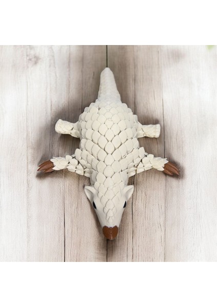 Fildişi Kıvrım – Çağdaş Pangolin Heykeli | Kabuk Factory Tasarımı fiyatları