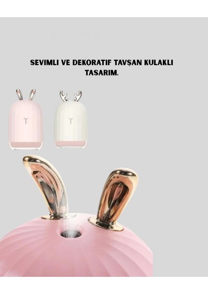 Ieg® Ultrasonik Hava Nemlendirici 200 ml Aroma Difüzör LED Işıklı Sessiz indirimleri