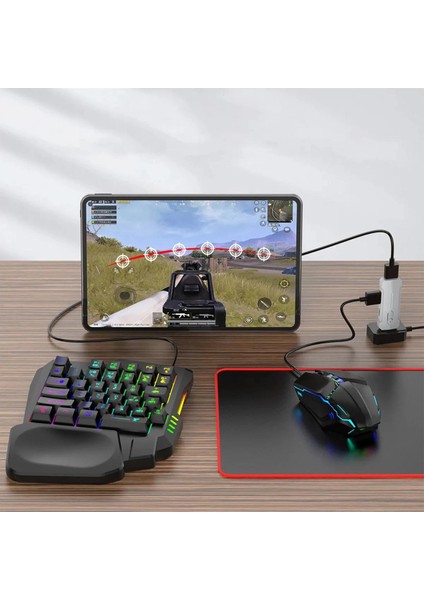 Pubg Oyun Kiti 5ın1 Bt5.3 Klavye Mouse Dönüştürücü Seti Pugb Seti fiyatları