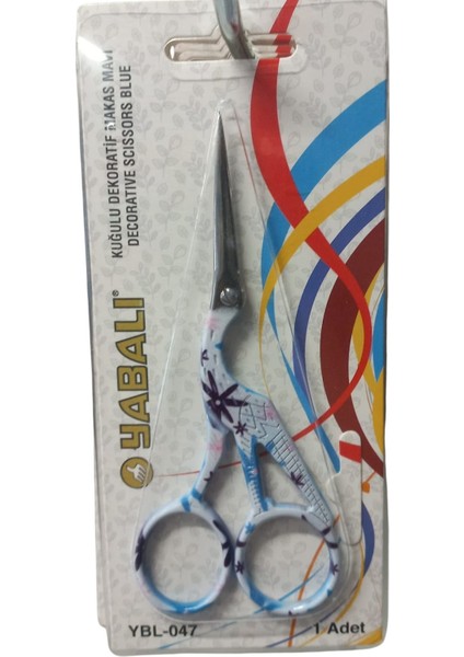 Nakış Makası Kuğulu Dekoratif Makas YBL-047 9