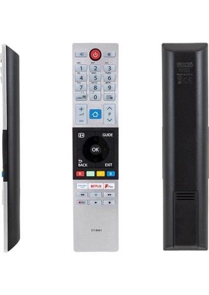 CT-8541 Netflix- Video-F Play Tuşlu Lcd-Led Tv Kumanda