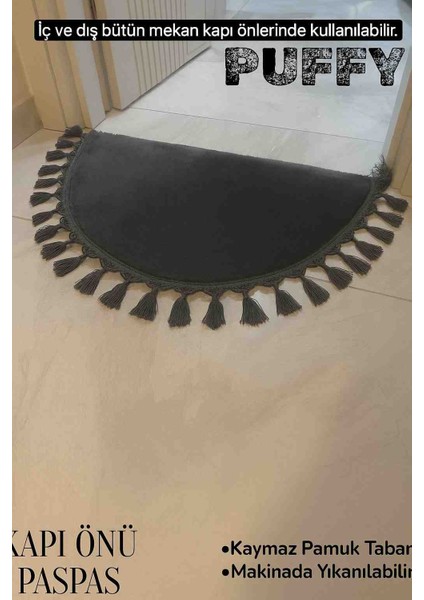 Banyo, Lavabo, Duş Önü Kaymaz Paspas