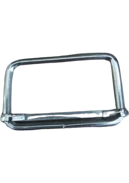 Çanta Tokası Sürgülü 5 cm Gümüş 5 Adet